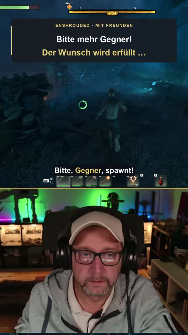 Enshrouded Erst Gegner wünschen dann wegrennen