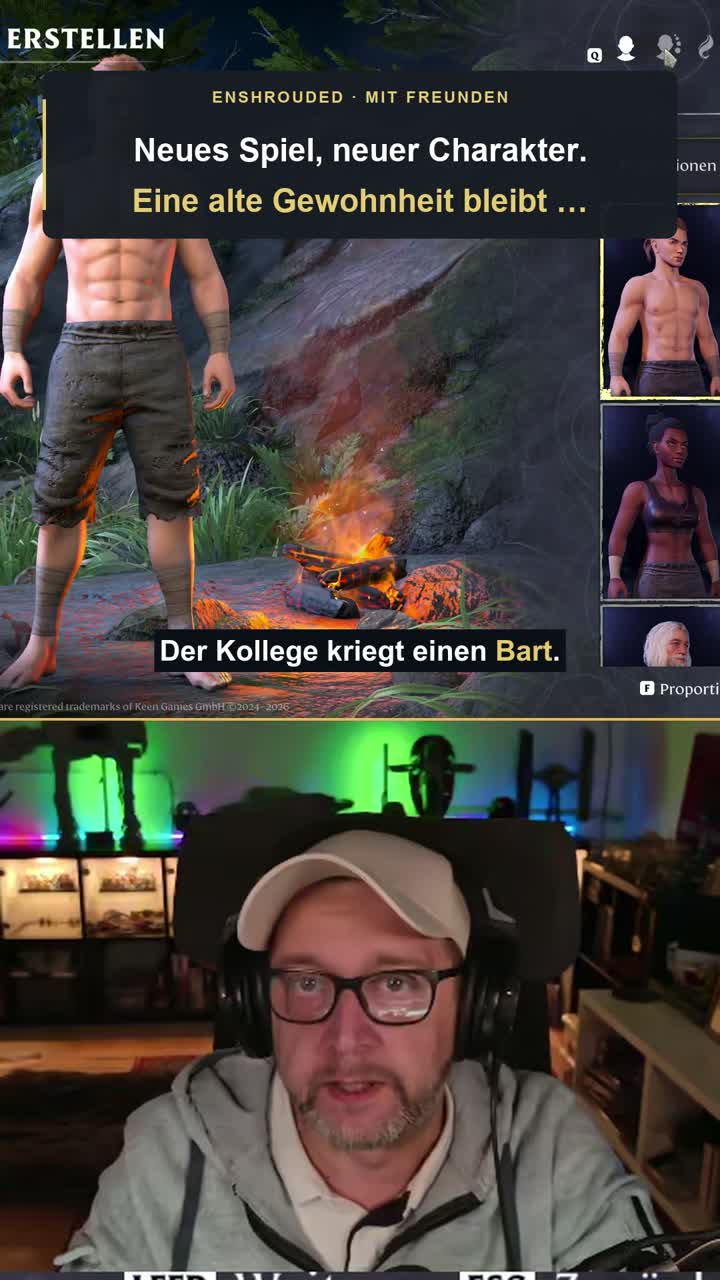 Enshrouded Neues Spiel und schon wieder ein Wikinger