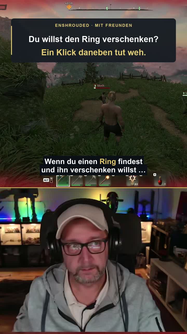 Enshrouded Schenken oder versehentlich zerlegen