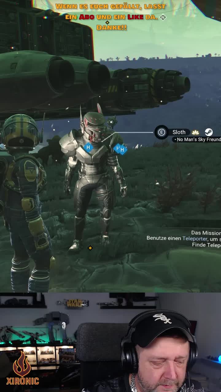No Man's Sky - Da ist ein Stein und Da und da.. da ist der Bergungskontäner