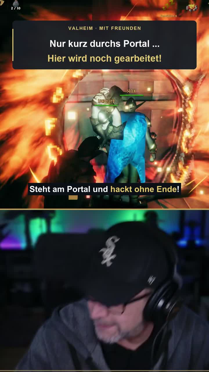 Valheim Homeoffice am Portal