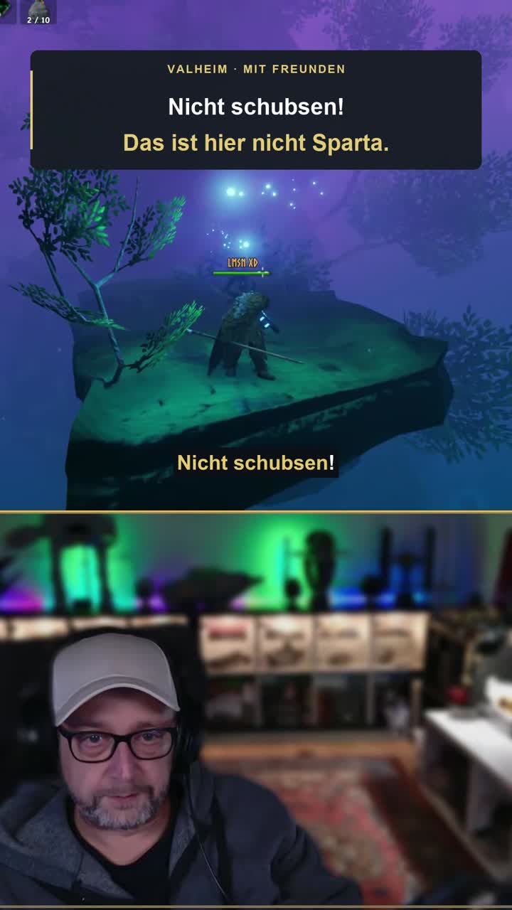 Valheim Nicht schubsen wir spielen nicht Sparta